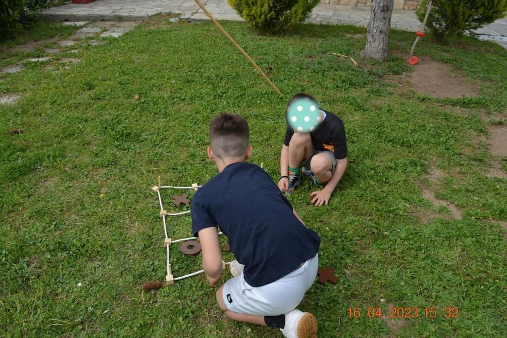 Πετρινη Κατοικια Στην Φυση Villa Tagarades Eksteriør billede
